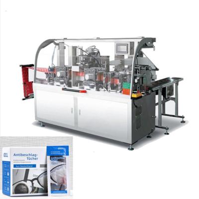 China Horizontal Wet Wipes Wrapping Machine High Performance Smooth Operation for sale