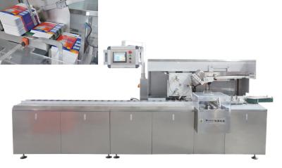 China 120pcs/Min Pharmaceutical Cartoning Machine 4 Fold Tube Cartoning Machine for sale
