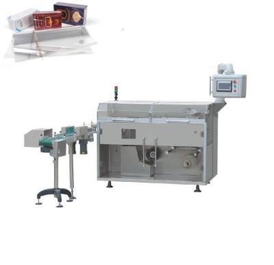 China Horizontal Automatic Film wrapping shrinking machine For Cigarette Box Simple Operation for sale
