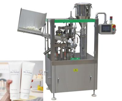 China Automatic Soft Plastic Tube Filling Sealing Machine Cosmetic Lotion Cream for sale