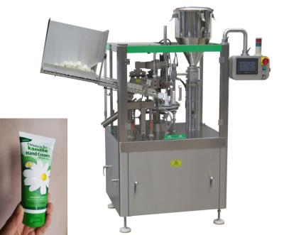 Chine Remplissage de pâte dentifrice et crème en plastique de scellage de main de lotion de corps de tube de machine à vendre