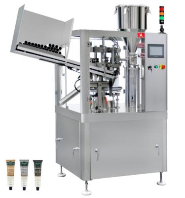 China Auto Cosmetic Cream Lotion Soft Alu Tube Filling and Sealing Machine Manufacturer for sale