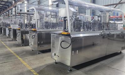 China PLC Control Automatic Wet Napkin Machine CE Certification Power Saving for sale