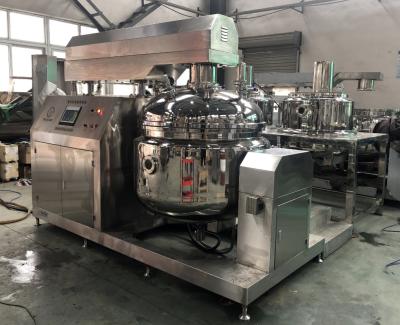 China Moisture Cream Vacuum Emulsifying Mixer Homogenizer 3000 R.P.M Viscous Fluid for sale