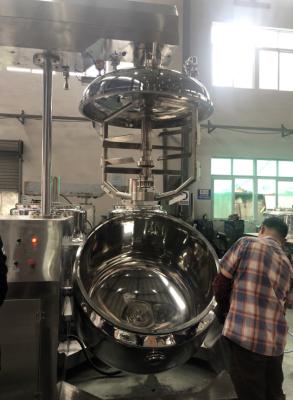 China Automatic Vacuum Homogenizer Emulsifying Machine For 1000L Cosmetic Face Cream for sale