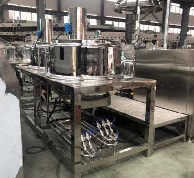 China Heating Cosmetic Shampoo Liquid Homogenizer Mixer Making Machine 0.1Mpa 380V for sale