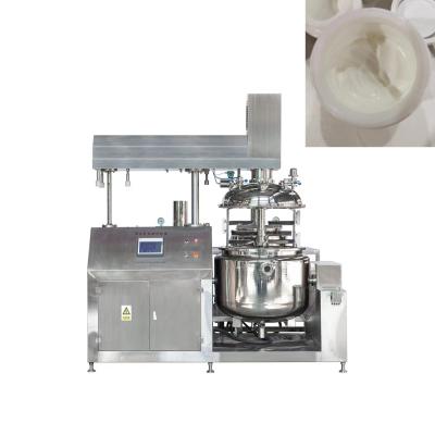 China Chemicals Vacuum Homogenizer Emulsifying Mixer With Tank For Cosmetics 1.5Kw for sale