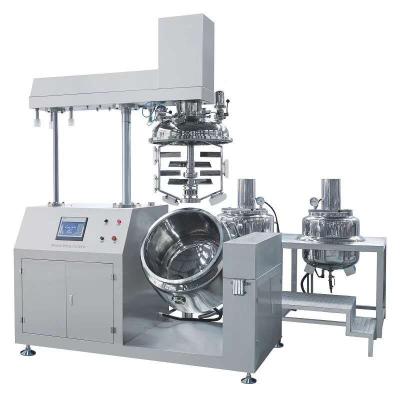 China Cream Ointment Lotion Vacuum High Speed Emulsifying Machine Emulsifier Homogenizer Mixer for sale