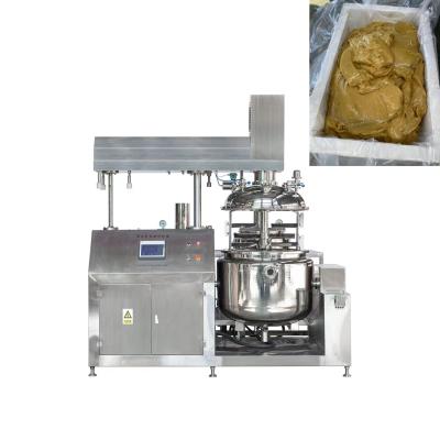 China Cosmetic Cream Vacuum Homogeneous Emulsifying Mixer Machine Production Line 50HZ for sale