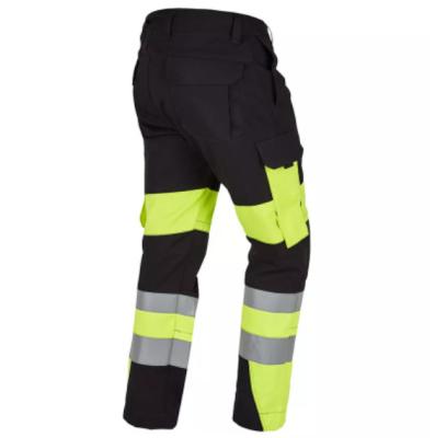 China Black Flame Resistant Cargo Fr Pants High Visibility 10oz Slim UL NFPA2112 for sale