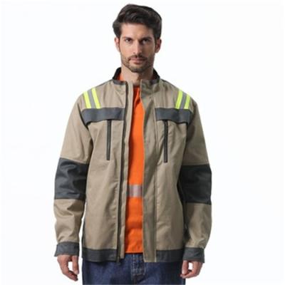China 260gsm Fire Resistant Jackets 3M Reflective Taped EN11612 for sale