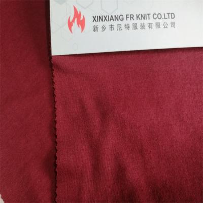 China UL NFPA2112 FR Cotton Fabric Interlock Weave Anti Flame Fire Proof Fabric for sale