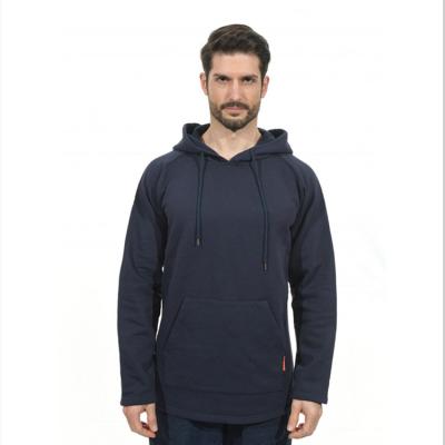 China NFPA2112 Flame Resistant Welding Hoodie 350gsm Navy Blue TALL Size for sale