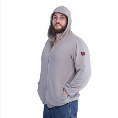 China CFR 7.5oz Tall Fire Proof Hoodie NFPA70E FR Pullover Hoodie for sale