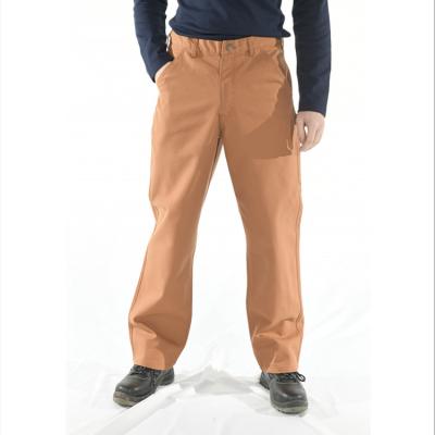 China NFPA2112 CAT2 FR Canvas Pants Welding Industrial Working Arc Rated for sale