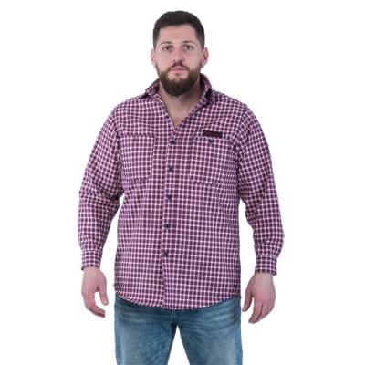 Китай Пряжа рубашек Twill 7.5oz шотландки огнезащитная сваривая покрасила кнопку 2 карманов продается