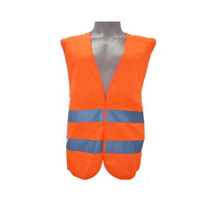 China Hola ropa anaranjada del deber del chaleco EN20471 del color de Vis Safety Vest Road Workers en venta