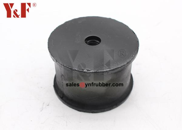 Quality Rubber Cylindrical Anti Vibration Mount / Heavy Duty Vibration Mounts Bobbin for sale