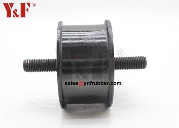 Quality Black Rubber Bobbin Mounts M6 M8 M10 With Good Vibration Resistance for sale