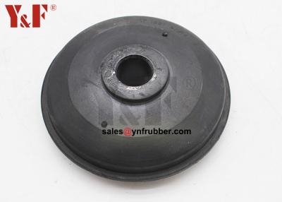China Black Isolation Rubber Mounts Flanged With High Noise Reduction for sale