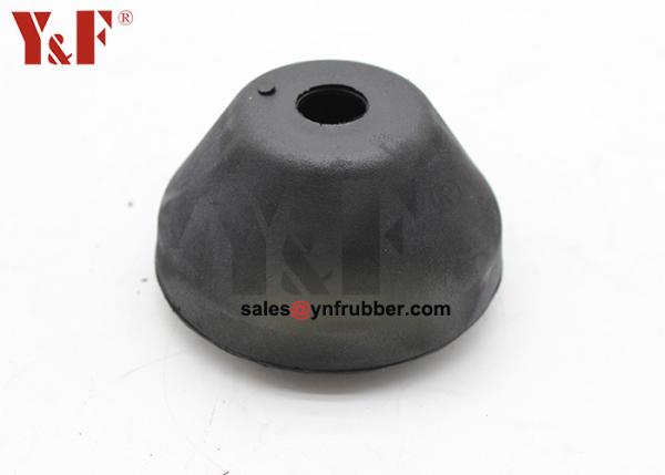 Quality OEM Black Flanged Rubber Mounts Manufacturer Noise Reduction for sale