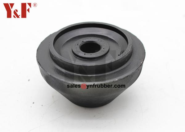 Quality OEM Black Flanged Rubber Mounts Manufacturer Noise Reduction for sale