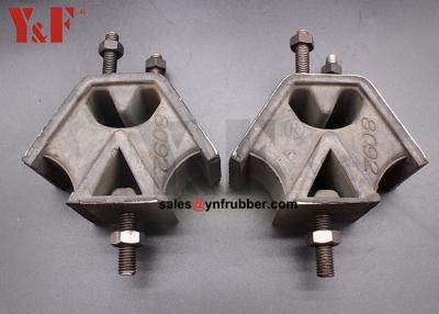 China Flanged Rubber Vibration Isolators Mount Industrial For Construction Machinery for sale