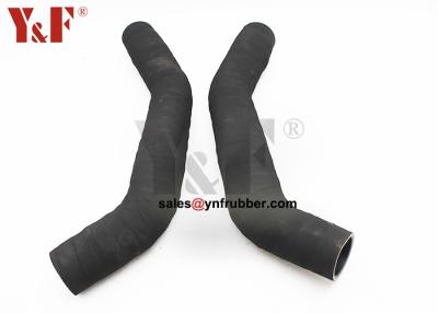 China Tubos de borracha de escavadeira flexíveis reforçados E320GC Tubos para baixo do radiador à venda