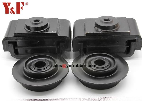 Quality Excavator Engine Body Mount Bushings Round Custom Fitment Type for sale