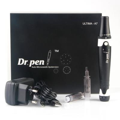 China Dr. Pen A7 Derma Pen Facial Care Massager Auto Mcro Needle Cartridges Pen Wired Microneedling System for sale
