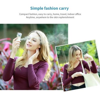 China Nano Water Spray Mist With Power Bank Handy Facial Humidifier for sale