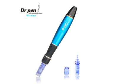 China Dr pen A1-W Wireless Electric derma pen micro needling dermal matrix therapy Bayonet Prot Needle Cartridges dermo pen for sale