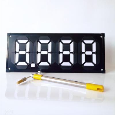 China Reflective Fuel Price Flip Signs Gas Station Gas Price Sign for sale