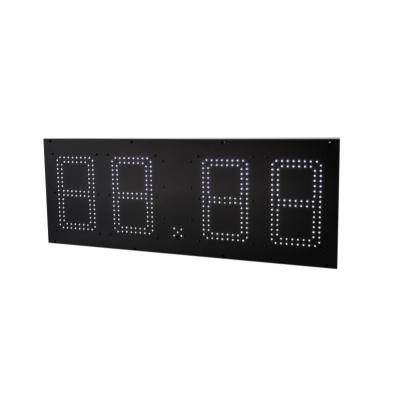 China 240mm Height LED Gas Price Signs Outdoor Waterproof Led Screen Digital Display Board for sale