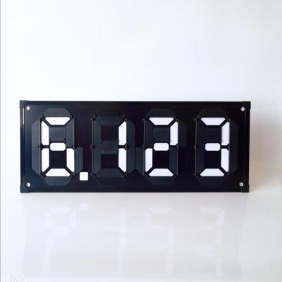 China 700*280*10mm Translucent Fuel Price Flip Signs Led Digital Board For Gas Station for sale