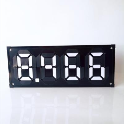 China Reflective Energy Saving Fuel Price Flip Signs Filling Station Oil Price Display Signs for sale