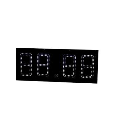 China 13 Inch RED LED Gas Price Changer 7 Segment Scoreboard Electronic Led Signs for sale