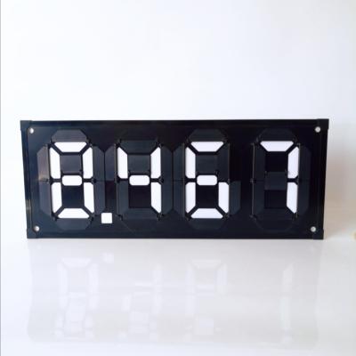 China Customizable Magnetic Flip Digital Display Board Filling Station Fuel Price Signs for sale
