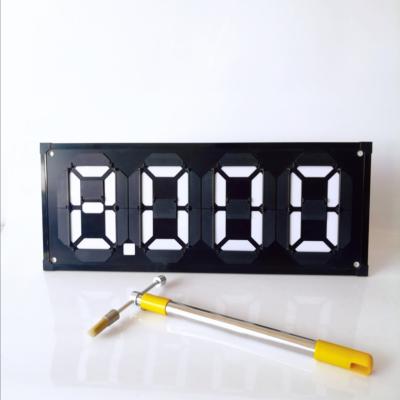 China 8.888 Gas Station Digital Price Signs Aluminum Composite Panel Digital Signage Displays for sale