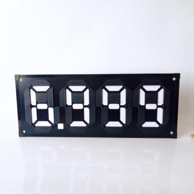 China Petrol Station Gas Price Display Magnetic Flip 7 Segment Digital Price Signs for sale