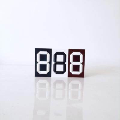 China 18mm Thick Gas Station Price Sign Numbers Indoor Outdoor Digital Timer Display for sale