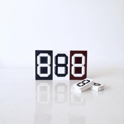 China 95*55*18mm Gas Price Sign Numbers Plastic Small Digital Number Display for sale