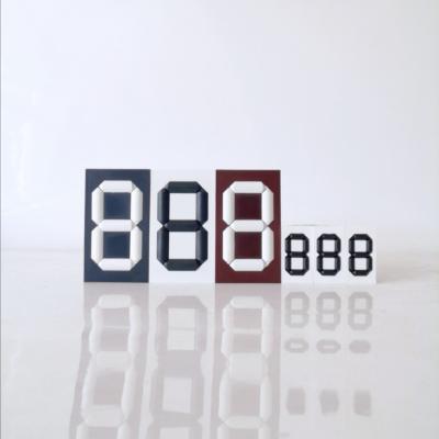 China ODM Gas Price Sign Numbers 7 Segment Digital Display For Basketball Games for sale