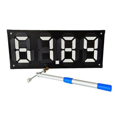 China Reflective Oil Price Display Board Gas Price Signs Without Electricity for sale
