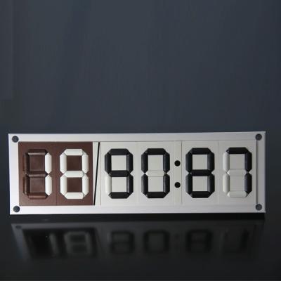 China Double Sided Digital Flip Led Display Timer Digital Countdown Display 17mm Thick for sale