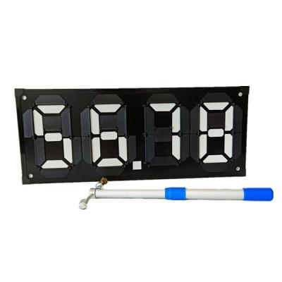 China Translucent 88.88 Gas Station Digital Price Signs LED Price Board for sale