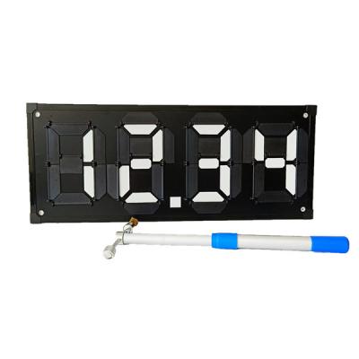 China Magnetic Flip 7 Segment Digital Message Display Board Petrol Station Gas Price Display for sale