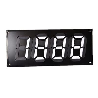 China Waterproof Digital Message Display Board Magnetic Flip Gas Price Signs for sale