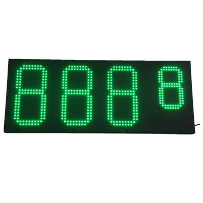 China DC 24V Gas Station LED Price Display Remote Control Oil Price Display Board for sale