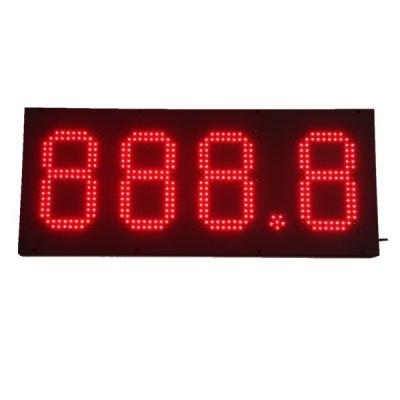 China IP65 Gas Station LED Oil Price Display Board For Price Adjustment for sale